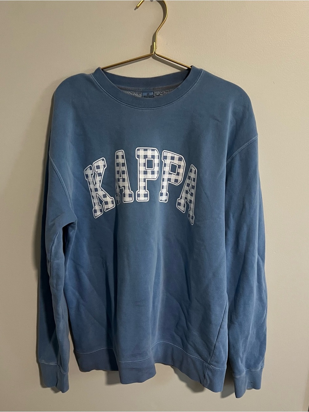 Kappa Blue Logo Crewneck Sweatshirt